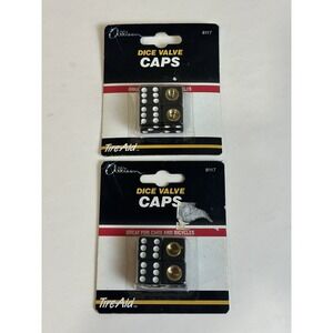 Vintage Dice Valve Caps‎ Lot If 2 New